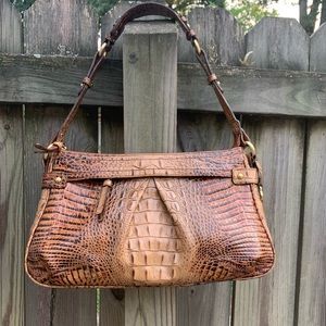 Brahmin Melbourne Shoulder Bag Pecan Color